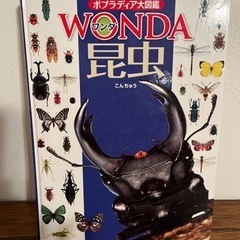 【図鑑】ポプラディア大図鑑　WONDA 昆虫