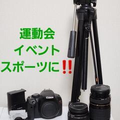 デジタル一眼レフカメラ Canon EOS Kiss X4 セット！