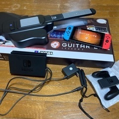 Nintendo Switch本体とギターライフレッスン1