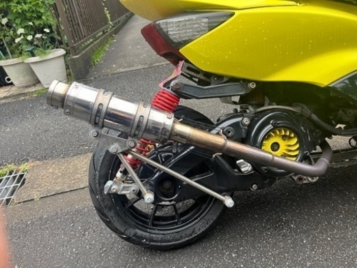 シグナスSE12J フルエアロ キャブ カスタム ロンホイ ブレンボ