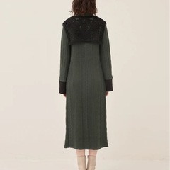 【新品未使用】パブリックトウキョウ　PUBLIC TOKYOエンブロイダリーセットニットワンピース