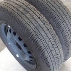 ◯145/80R12◯ノーマルタイヤホイール4本セット◯ブリジストン◯軽自動車◯