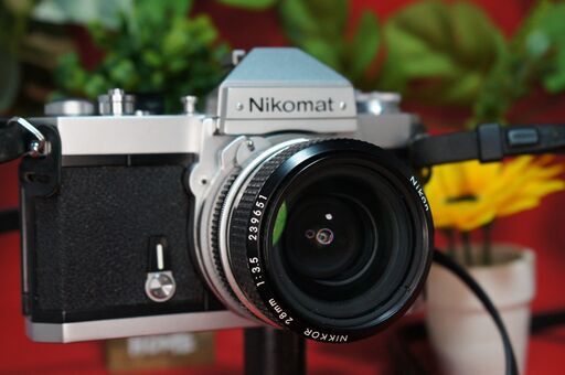NIKON　NIKOMAT　FTL　28㎜付　【ジャンク】