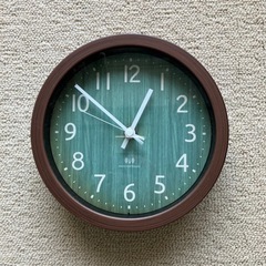 ニトリ　電波時計　家具 時計 置き時計　掛け時計