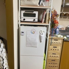 【値下げ中】ツインバード冷蔵庫&収納棚