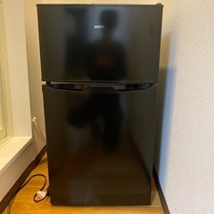 SAMKYO 冷蔵庫 95L 小型 2ドア 家庭用 耐熱天板 コンパクト 一人暮らし 左右開き対応 