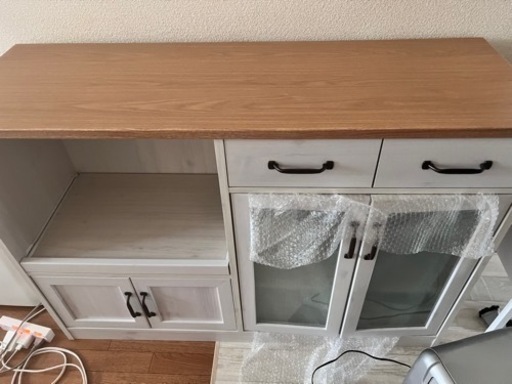 【至急】家具 食器棚レンジボード値下げしました\n