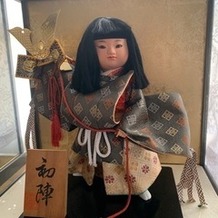 五月人形【初陣】兜・日本人形・端午の節句・子供の日・武者人形