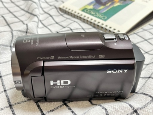 【使用1度のみ美品】sony HDR cx670