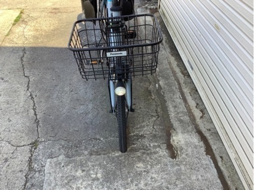 439 パナソニック最新機種電動アシスト自転車SW20インチ水色ボディー