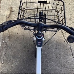 343 パナソニック最新機種電動アシスト自転車SW20インチホワイトアルミ 
