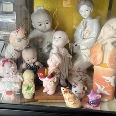 置物　日本　昭和　人形