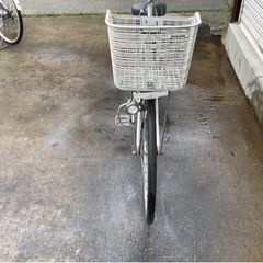 359  ブリヂストン新機種電動アシスト自転車アシスタ26インチシルバーアルミボディー