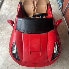 フェラーリ 電動乗用子供車