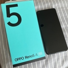 （最終価格）OPPO RENO 5A バッテリー交換済み　キズあり