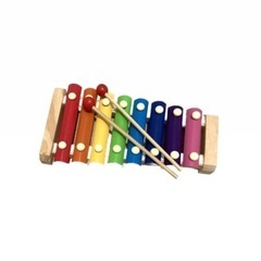 木製 カラフル鉄琴 知育玩具 音楽玩具