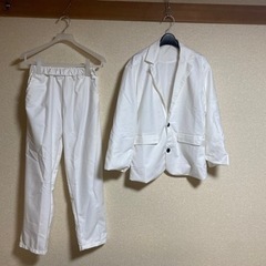 子供用　スーツ(ダンス発表会で使用) 白