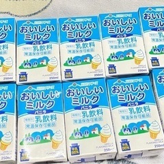 【受け渡し者決定】おいしいミルク バニラ 10本