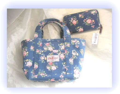 英国直送★キャスキッドソン 夢の２点セット★トートバッグ\u0026長財布★ブレアローズ★新品★200%正規品