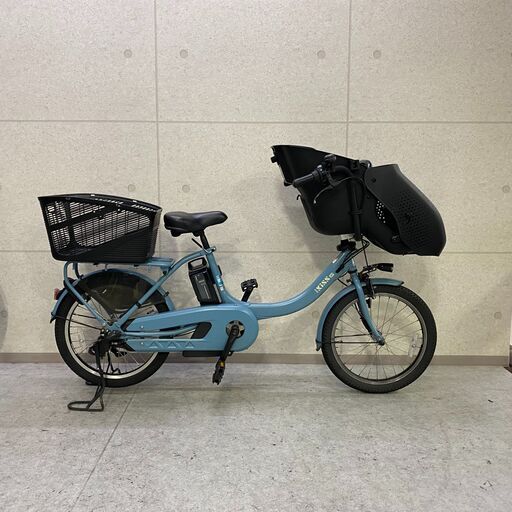 YAMAHA PAS Kiss mini un SP PA20KSP 電動アシスト自転車 フロントチャイルドシート 後ろかご付き ヤマハ パス