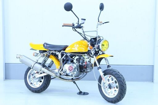 モンキー　５０ｃｃ　フルカスタム　ネイキッド仕様　ロングスイングアーム　テールカウル