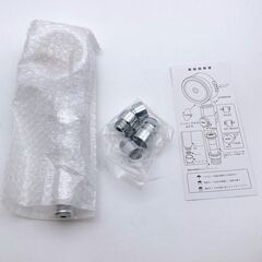 シャワーヘッド 3段階モード 水量水圧調節 角度調節 軽量 ワンタッチ止水 塩素除去 取付簡単 (BSI5J3)