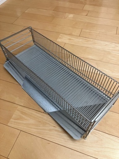 燕三条　スライド水切りラック　中古