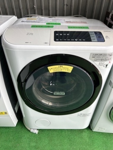 早い者勝ち大セール‼️‼️＋ご来店時、ガン×2お値引き‼️HITACHI(日立) 2016年製 11kg/6.0kg ドラム式洗濯乾燥機