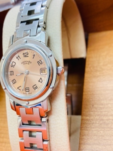 エルメス　クリッパー　ピンクゴールドCL4.210.431 エルメス クリッパー ピンクゴールドCL4.210.431