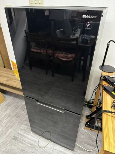 シャープ　冷凍冷蔵庫　152L　SJ-GD15J-B　2023年製