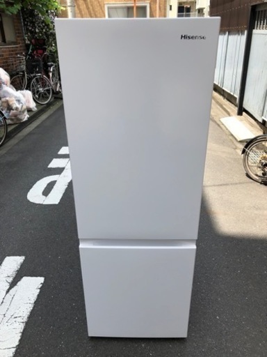 (ジ23)SALE‼️¥16500(税込) Hisense ノンフロン冷凍冷蔵庫 HR-D1701W 2021年製 175L