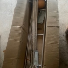 コロ助セット　ハウス屋根のフィルム展張機　ビニールハウス張り替え