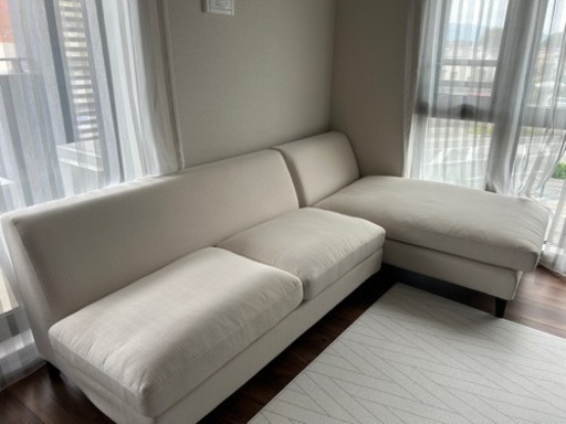 【取引完了】家具 藤栄　ソファ 3人掛けソファ