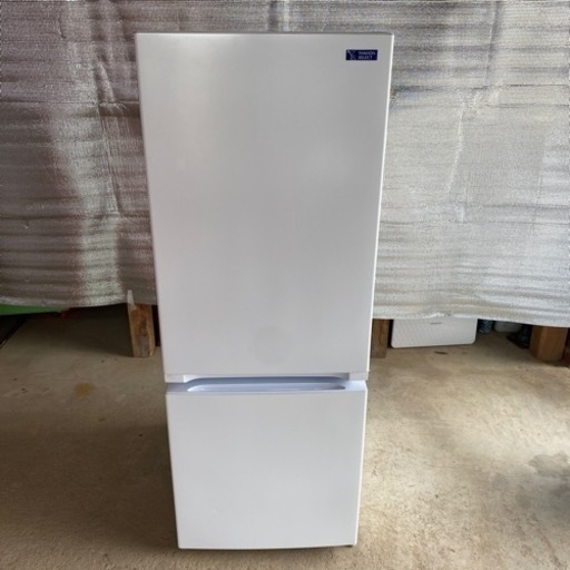 【美品】  2ドア冷蔵庫　YAMADA SELECT YRZ-F15G1 2020年製　通電確認済　現状品