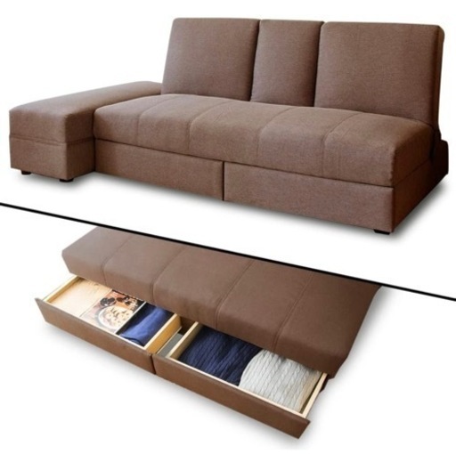 家具 ソファ ベッド(アイリスオーヤマ)