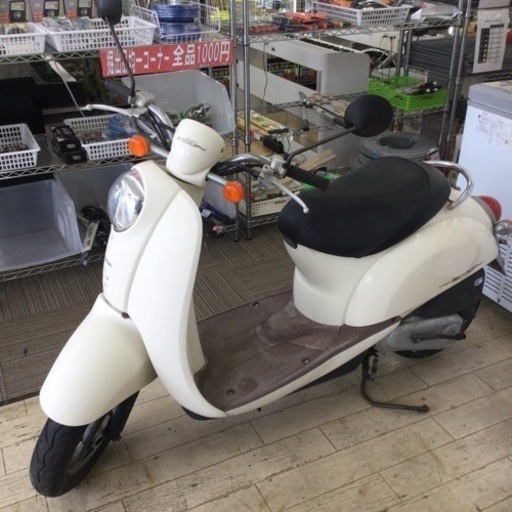 【✨人気のHONDA❗️オフホワイトとブラウンカラーでオシャレ❗️まだまだ乗れます❗️✨】50CC  スクーピー4サイクル HONDA/ホンダ