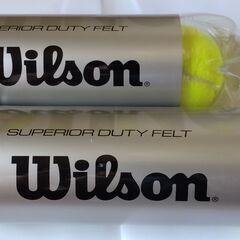 新品未開封 ウイルソン Wilson テニスボール 3個 x 2セット
