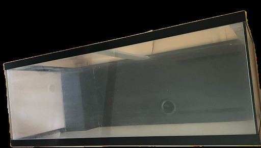 オーバーフロー　水槽　アクリル水槽　大型水槽　1200×450×600