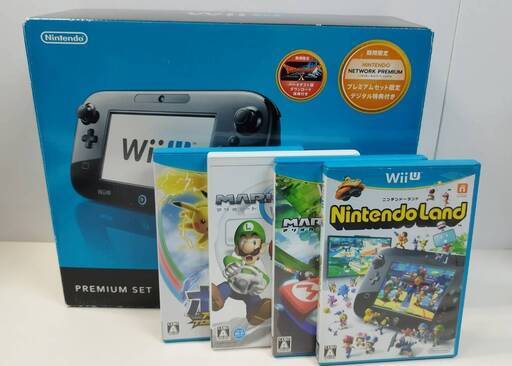 Wii U プレミアムセット 32GB/WUP-101(01) おまけソフト付き！