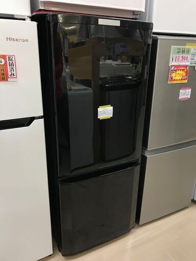 ✨三菱 中古 MR-P15D-B 146L 冷蔵庫 2019年製✨うるま市田場✨