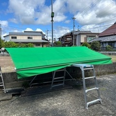 値下げ！オーニング？キッチンカー店舗