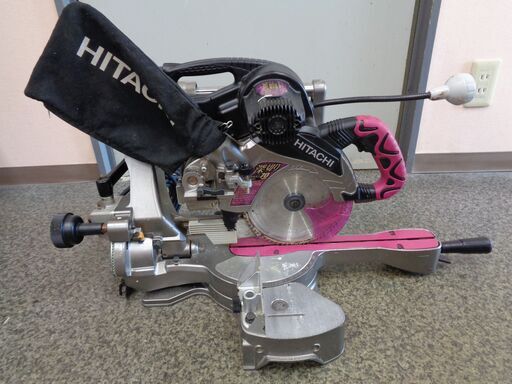★HITACHI 日立工機 190㎜ 卓上スライド丸のこ C7RSHC 木工用 超硬丸ノコ 切断機 電動工具 DIY 大工道具