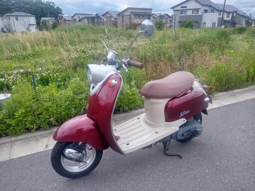【配送可能＆整備済み 即乗り可】ヤマハ　ビーノ　レッド　2st　原付　バイク　スクーター　50cc