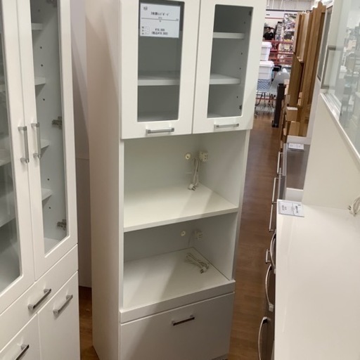 サンウッディ 2枚扉レンジボード ペレット【トレファク 川越店】