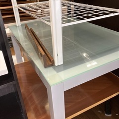 無印良品　ガラステーブル（B5-59）