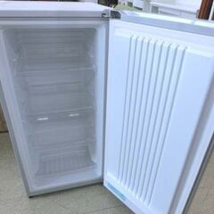 冷凍庫 100L 2017年製 1ドア ハイアール JF-NU100G 右開き 前開き 冷凍ストッカー シルバー Haier 札幌 西野店