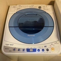 ◆全自動洗濯機【パナソニック】5kg 洗浄力＆省エネNA-FS5...
