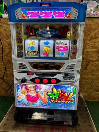 【愛品倶楽部柏店】ユニバーサルブロス 沖ドキ!トロピカル 5号機 AT スロット実機　在庫2台