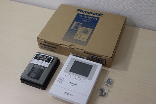 【ヤ取終了8/4】≪H040≫美品 Panasonic/パナソニック テレビホン VL-SE30XLA VL-ME30/VL-V522L 電源直結式 説明書無/保証書無 動作未確認/現状品