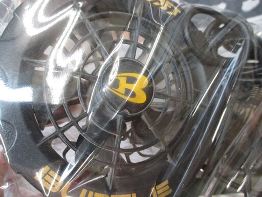 バートル AC370 空調ファンバッテリー 19V 中古品 ※ファン割れ有  